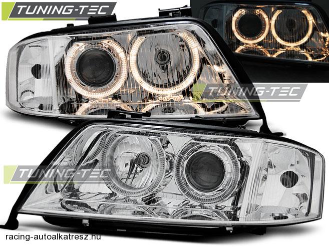 Audi A6 Első Lámpa, Tuning-Tec, Angel Eyes (Évj.: 1997.05 - 1999.09) 