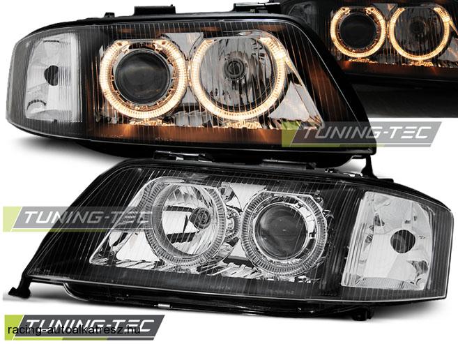 Audi A6 Első Lámpa, Tuning-Tec, Angel Eyes (Évj.: 1997.05 - 1999.09) 