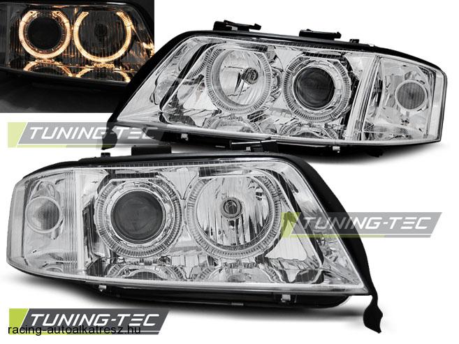 Audi A6 Első Lámpa, Tuning-Tec, Angel Eyes (Évj.: 2001.06 - 2004.05) 