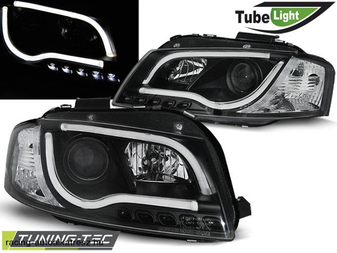 Audi A3 Első Lámpa, Led Tube Lights (Évj.: 2003.05 - 2008.03) by Tuning-Tec 