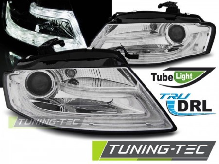 Audi A4 B8, TRU DRL, Első Fényszóró Lámpa by Tuning-Tec, (Évj.: 2008.04 - 2011) 