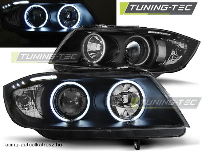 BMW E90 Első Lámpa, Tuning-Tec, CCFL Neon Angel Eyes (Évj.: 2005.03 - 2008.08) 
