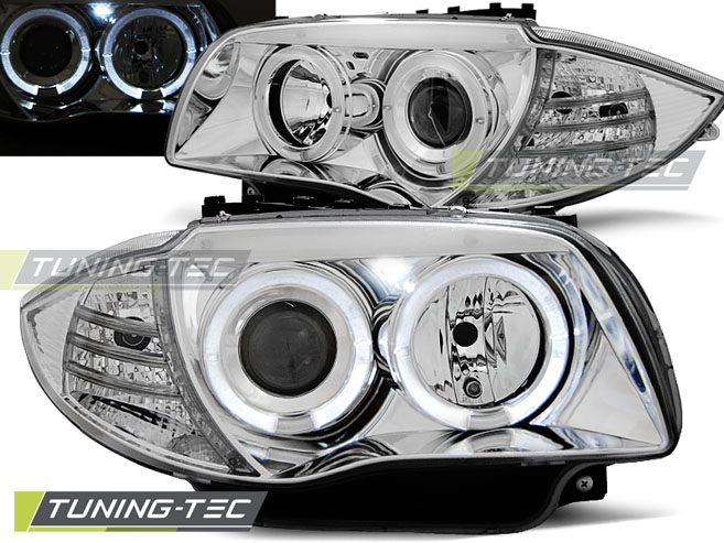 BMW 1-es E81 Első Lámpa, Angel Eyes (Évj.: 2004 - 2007) by Tuning-Tec 