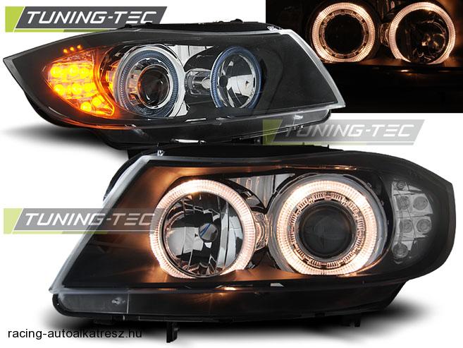 BMW E90 Első Lámpa, Tuning-Tec, Angel Eyes (Évj.: 2005.03 - 2008.08) 
