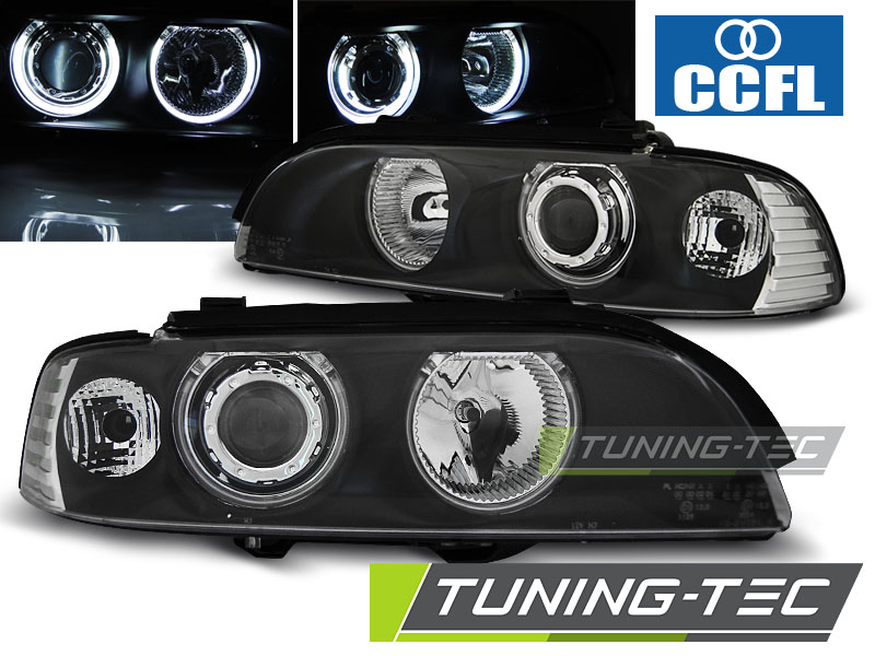 BMW E39 CCFL Angel Eyes Első Fényszóró, Lámpa, by Tuning-Tec, (Évj.:1995.09 - 2000) 