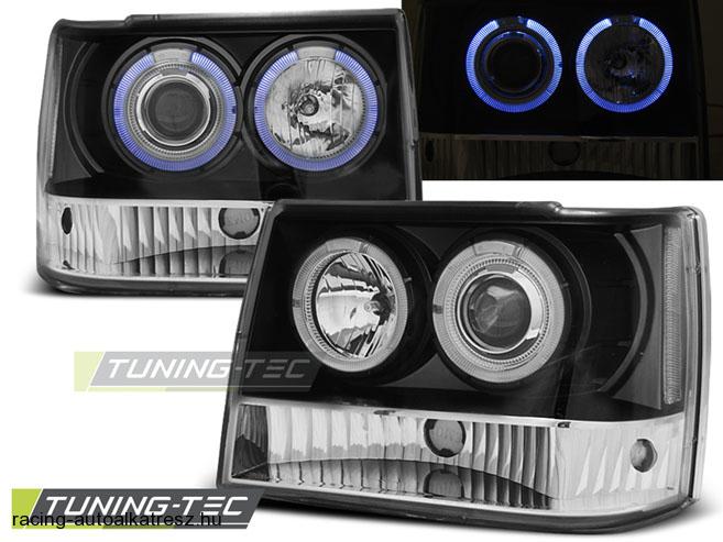 Chrysler Jeep Grand Cherokee Első Lámpa, Tuning-Tec, Angel Eyes (Évj.: 1993 - 1998) 
