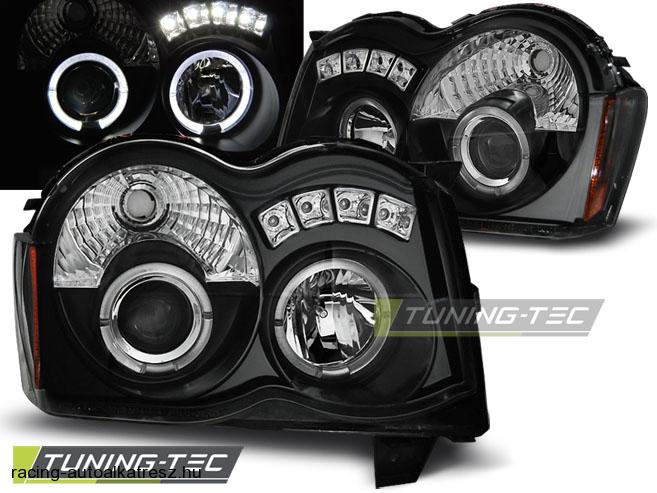 Chrysler Jeep Grand Cherokee Első Lámpa, Tuning-Tec, Angel Eyes (Évj.: 2008 - 2010) 
