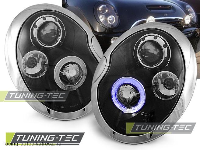 Mini Cooper Első Lámpa, Tuning-Tec, Angel Eyes (Évj.: 2001.05 - 2006.10) 