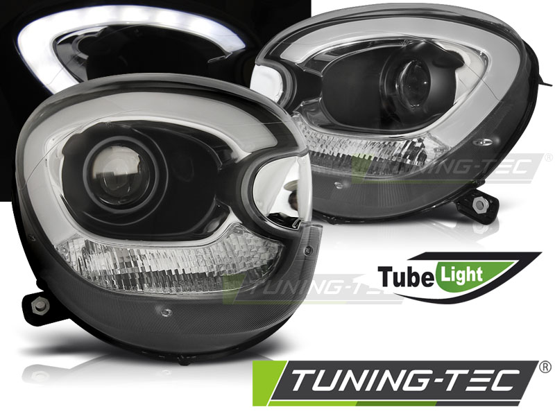 Mini Cooper R60 Countryman, Első Lámpa, Tube Light (Évj.: 2010 - 2014) by Tuning-Tec 