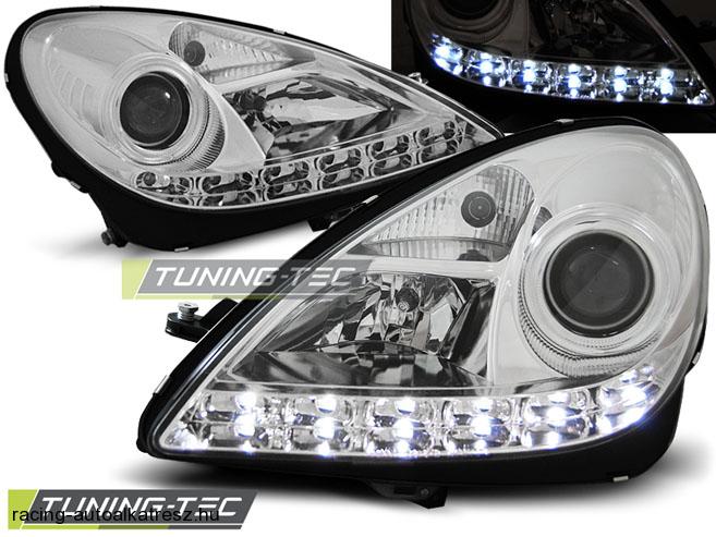 Mercedes Benz SLK Első Lámpa, Tuning-Tec, Daylight, Nappali menetfény Optikás (Évj.: 2004 - 2011) 