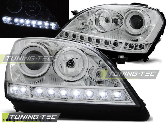 Mercedes Benz M-Klasse Első Lámpa, Tuning-Tec, Daylight, Nappali menetfény Optikás (Évj.: 2005 - 2007) 