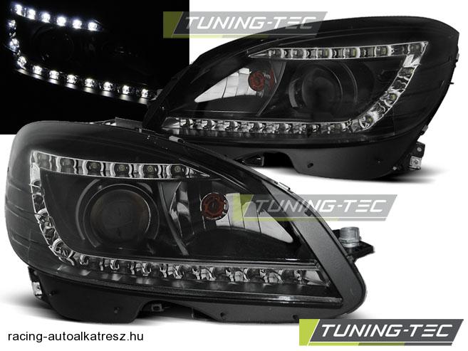 Mercedes Benz C-Klasse Első Lámpa, Tuning-Tec, Daylight, Nappali menetfény Optikás (Évj.: 2007 - 2010) 