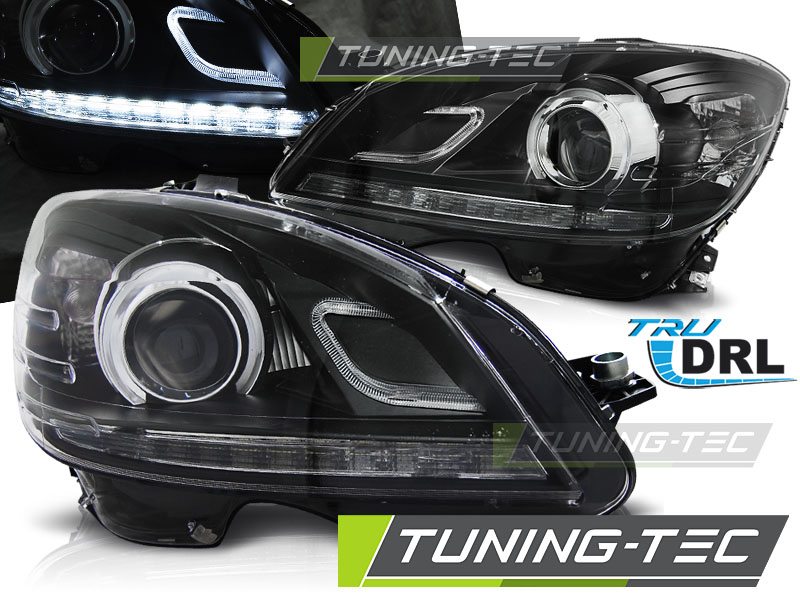 Mercedes Benz C-Klasse, Daylight, Első Lámpa, (Évj.:2007 - 2010) by Tuning-Tec 