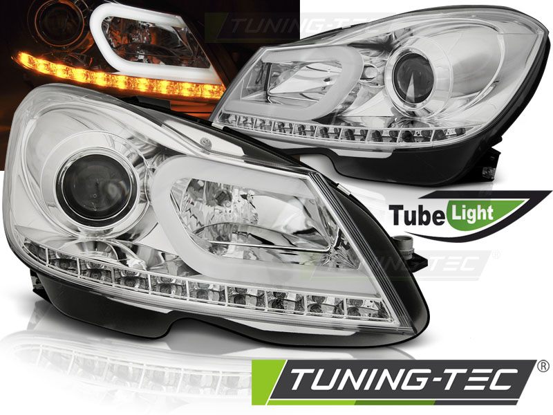 Mercedes Benz C-Klasse W204, Daylight, Első Lámpa, (Évj.:2011- 2014) by Tuning-Tec, 