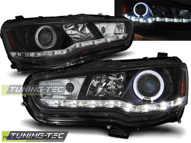 Mitsubishi Lancer Első Lámpa, Tuning-Tec, Daylight, Nappali menetfény Optikás (Évj.: 2008 - 2011) 