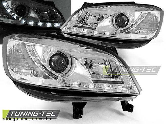 Opel Zafira Első Lámpa, Tuning-Tec, Daylight, Nappali menetfény Optikás (Évj.: 1999.04 - 2005.06) 