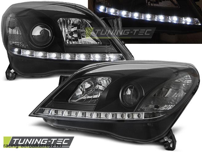 Opel Astra H Első Lámpa, Tuning-Tec, Daylight, Nappali menetfény Optikás (Évj.: 2004.03 - 2009) 