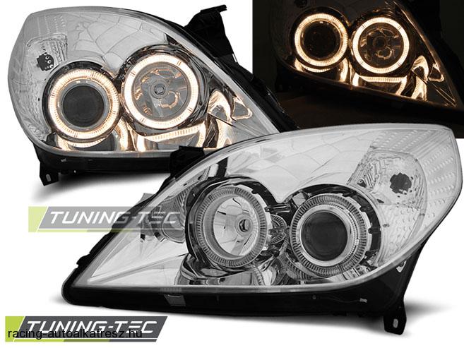 Opel Vectra C Első Lámpa, Tuning-Tec, Angel Eyes (Évj.: 2005.09 - 2008) 