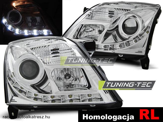 Opel Vectra C Első Lámpa, Tuning-Tec, DRL, Nappali Menetfénnyel (Évj.: 04.02-08.05) 