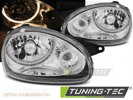 Opel Corsa B, Angel Eyes, Első Lámpa, (Évj.: 1993.02 - 2000.10) by Tuning-Tec 