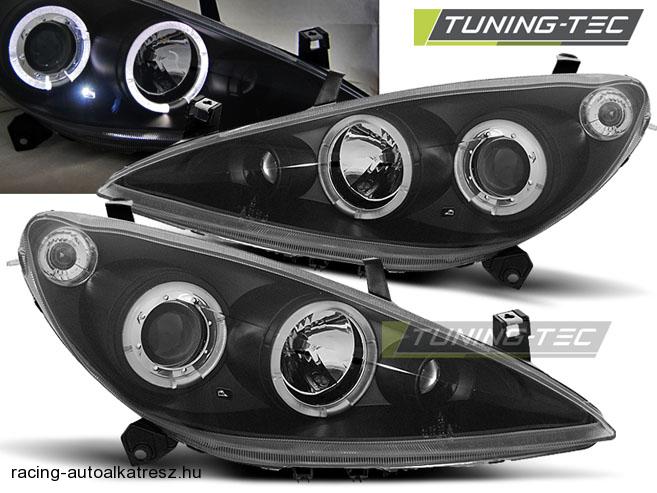 Peugeot 307 Első Lámpa, Tuning-Tec, Angel Eyes (Évj.: 2001.04 - 2005.06) 