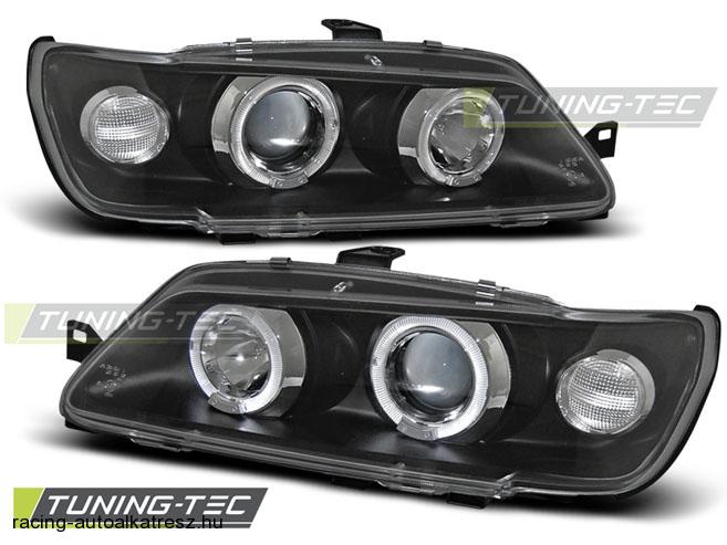 Peugeot 306 Első Lámpa, Tuning-Tec, Angel Eyes (Évj.: 1993.02 - 1997.04) 