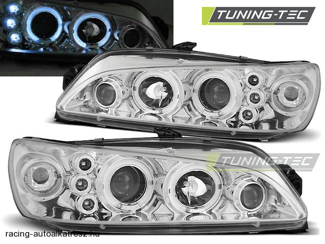 Peugeot 306 Első Lámpa, Tuning-Tec, Angel Eyes (Évj.: 1997.05 - 2001.03) 