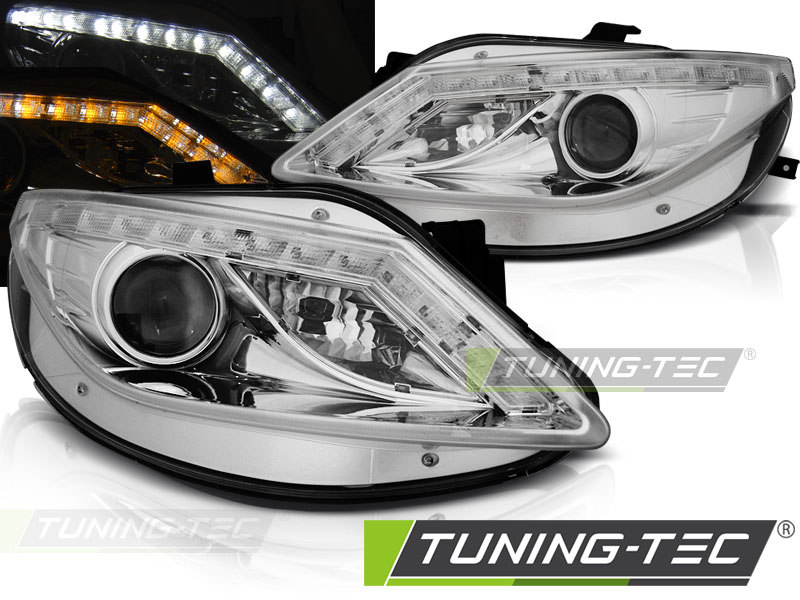 Seat Ibiza 6J, Daylight, LED indexes Első Lámpa, (Évj.: 2008.06 - 2012)  by Tuning-Tec 