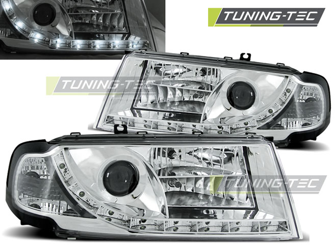 Skoda Octavia 1, Első Lámpa, Tuning-Tec, Daylight, Nappali menetfény Optikás (Évj.: 2000.08 - 2010) 