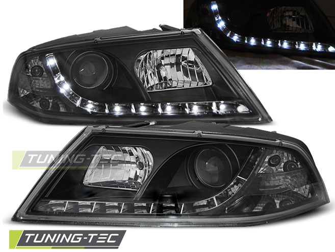 Skoda Octavia Első Lámpa, Tuning-Tec, Daylight, Nappali menetfény Optikás (Évj.: 2004.03 - 2008) 