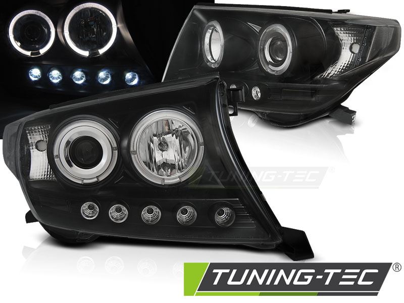 Land Cruiser FJ200, Angel Eyes Első Lámpa, (Évj.: 2007 - 2012) by Tuning-Tec 