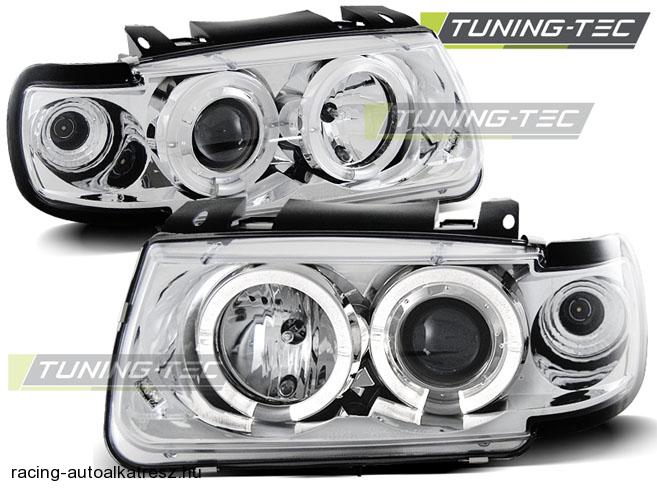VW Polo 6N Első Lámpa, Tuning-Tec, Angel Eyes (Évj.: 1994.10 - 1999.09) 