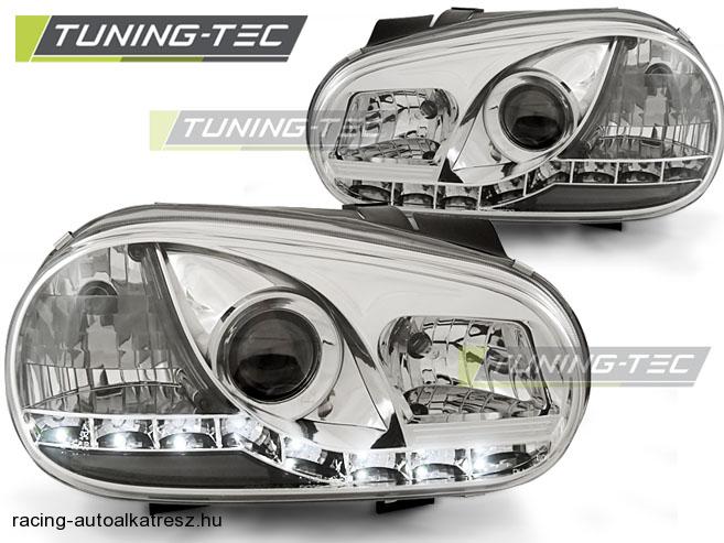 VW Golf 4 Első Lámpa, Tuning-Tec, Daylight, Nappali menetfény Optikás (Évj.: 1997.09 - 2003.09) 