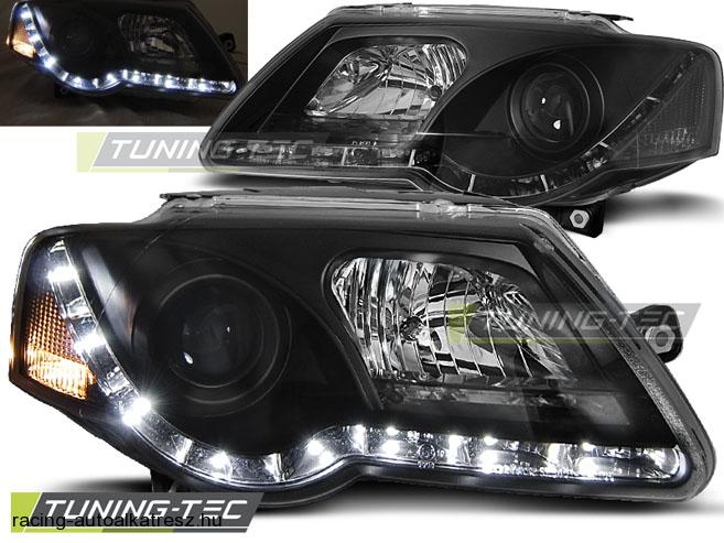 VW Passat 3C Első Lámpa, Tuning-Tec, Daylight, Nappali menetfény Optikás (Évj.: 2005.03 - 2010) 