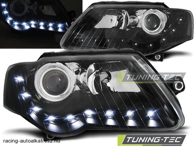 VW Passat 3C Első Lámpa, Tuning-Tec, Daylight, Nappali menetfény Optikás (Évj.: 2005.03 - 2010) 