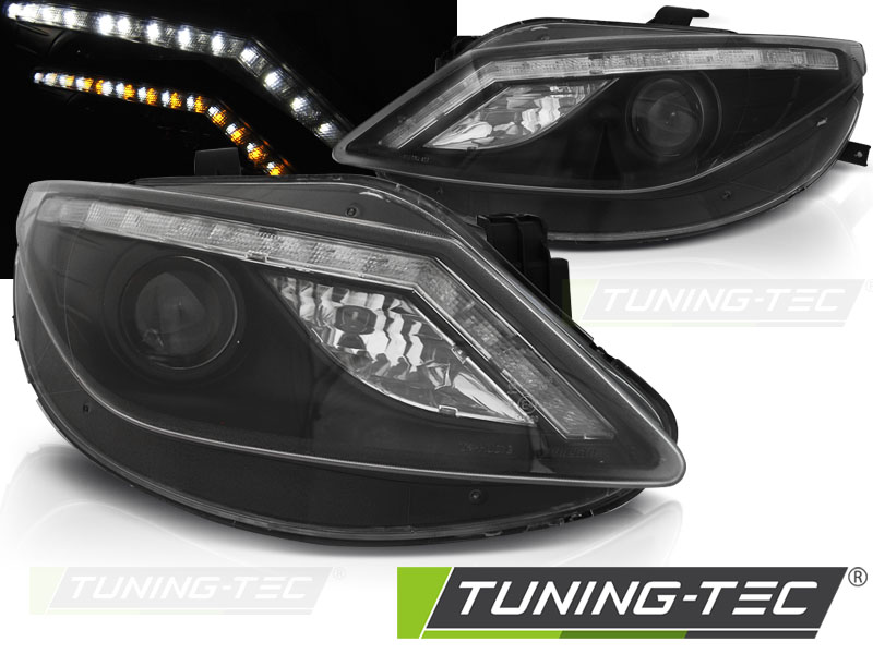 Seat Ibiza 6J, Daylight, LED indexes Első Lámpa, (Évj.: 2008.06 - 2012)  by Tuning-Tec 