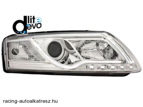 AUDI A6 4F Első Fényszóró Lámpa, Dectane, D-Lite Evo, Nappali Menetfénnyel Évj.: 04-07)