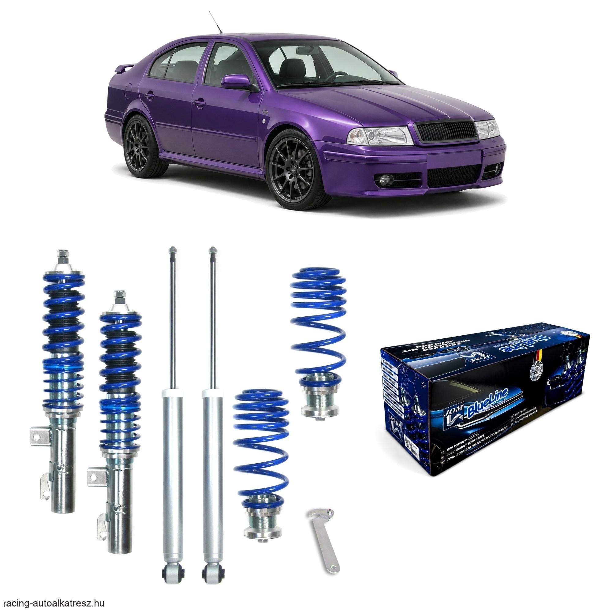 Skoda Octavia RS (1U) 1.8 kivév Allrad, JOM BlueLine Állítható Magasságú Futómű