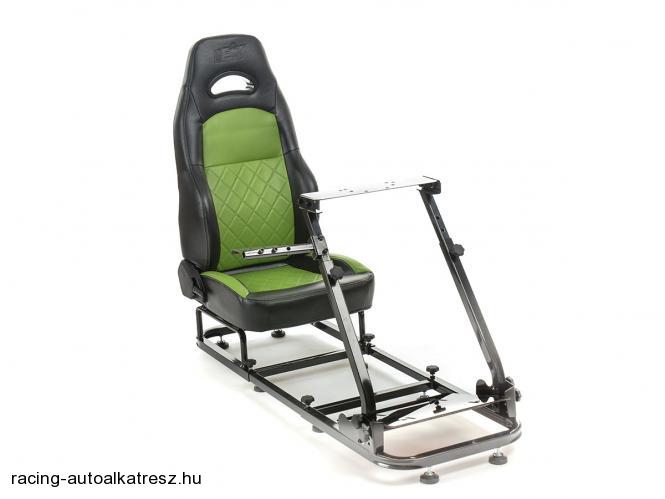 Szimulátor ülés Silvertone Zöld/Fekete FK Automotive