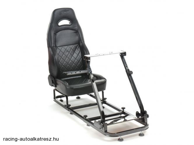 Szimulátor ülés Silvertone Fekete FK Automotive