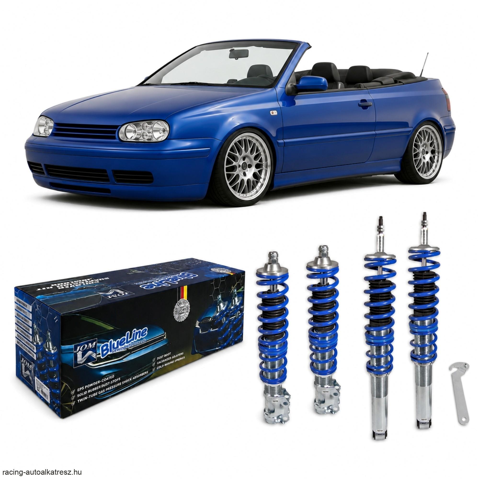 VW Golf 4 Cabrio JOM BlueLine Állítható Magasságú Futómű 