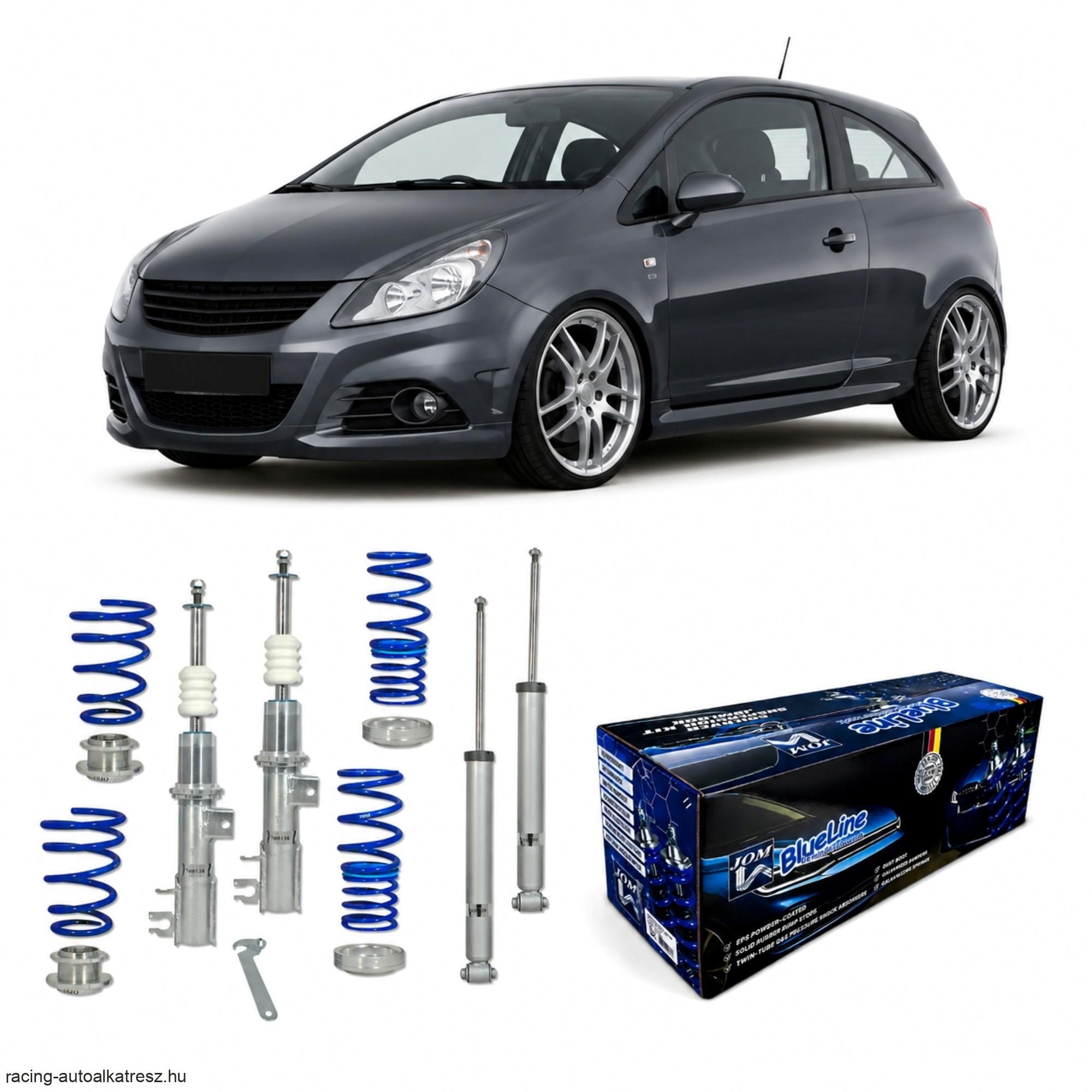Opel Corsa D (06-14) JOM BlueLine Állítható Magasságú Futómű