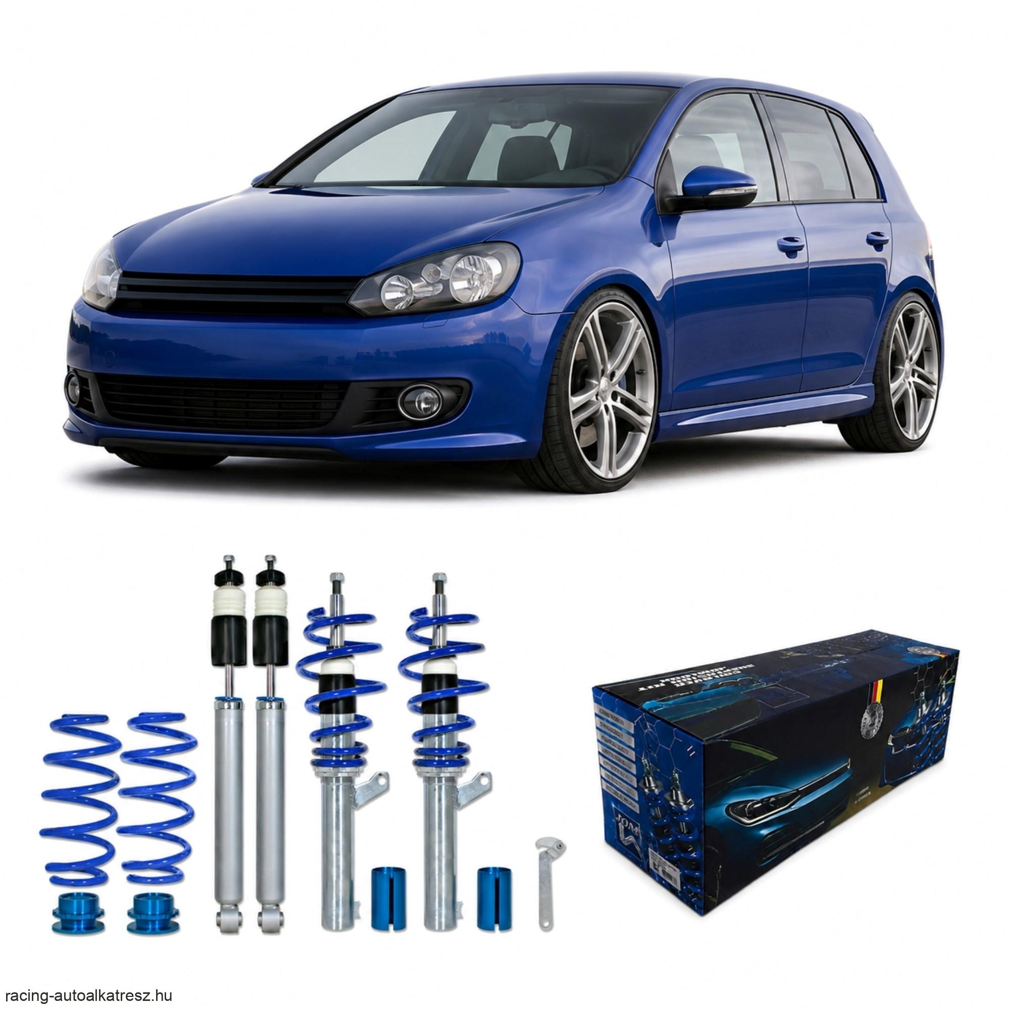 VW Golf 6 JOM BlueLine Állítható Magasságú Futómű