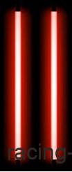 Neon Cső NE09R/9 2db