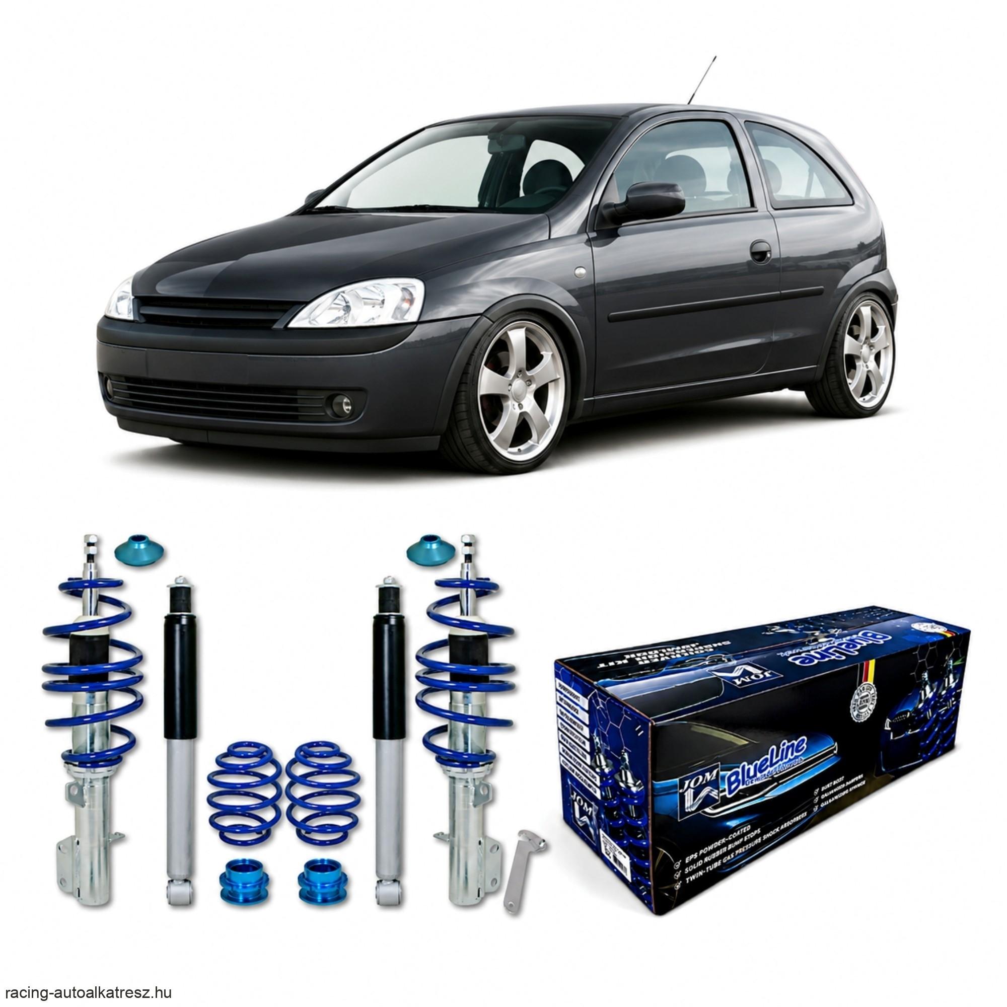 OPEL CORSA C (01-06) JOM BlueLine Állítható Magasságú Futómű 