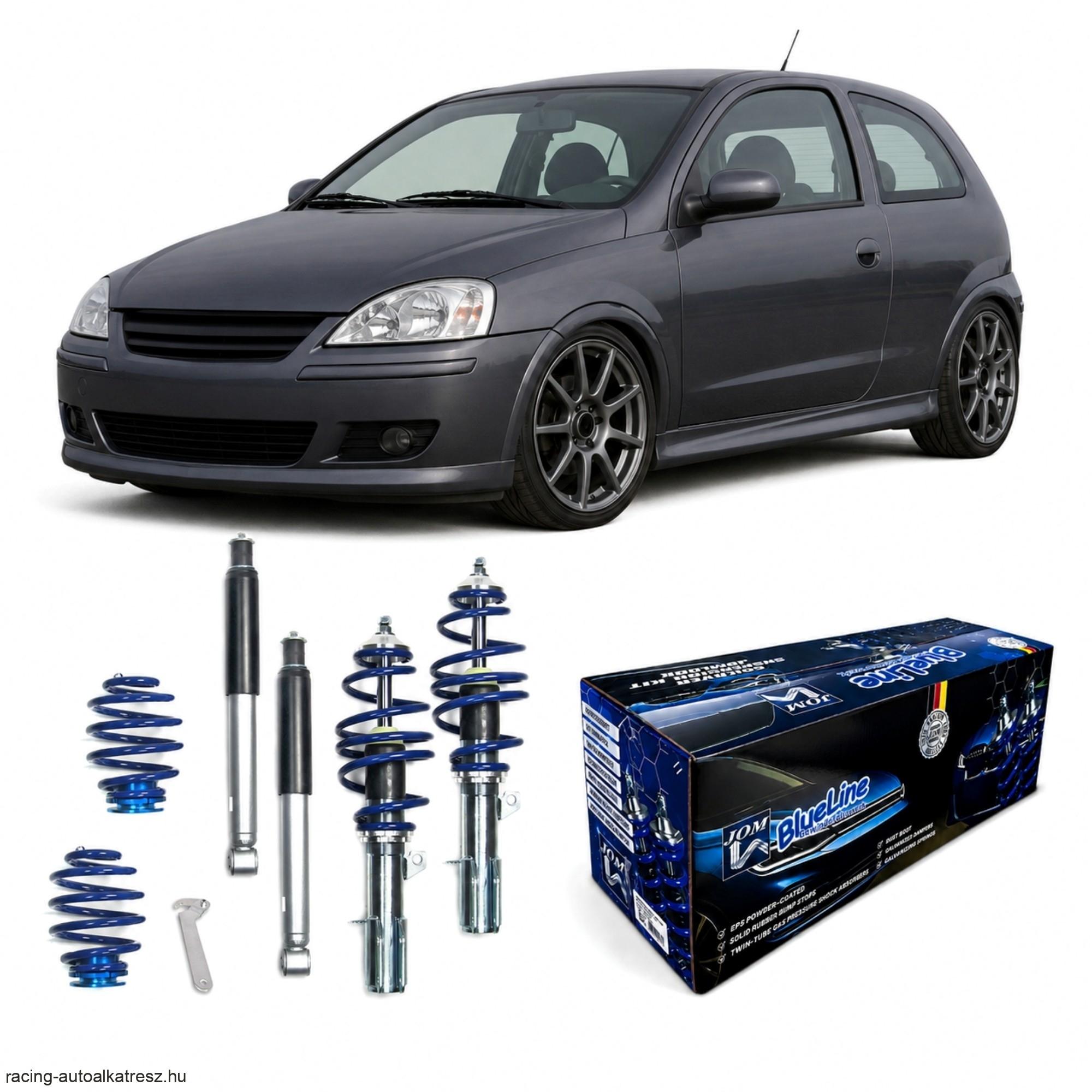 Opel Corsa C (01-06) JOM BlueLine Állítható Magasságú Futómű