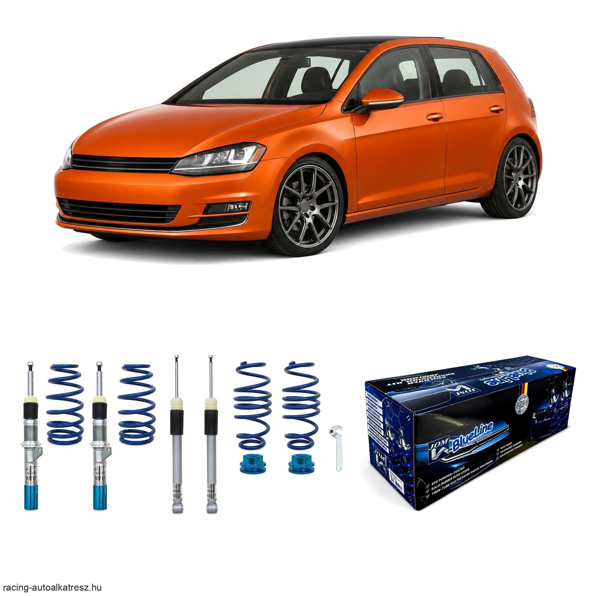 VW Golf 7 Limo és Sportsvan (AU/AUV) JOM BlueLine Állítható Magasságú Futómű