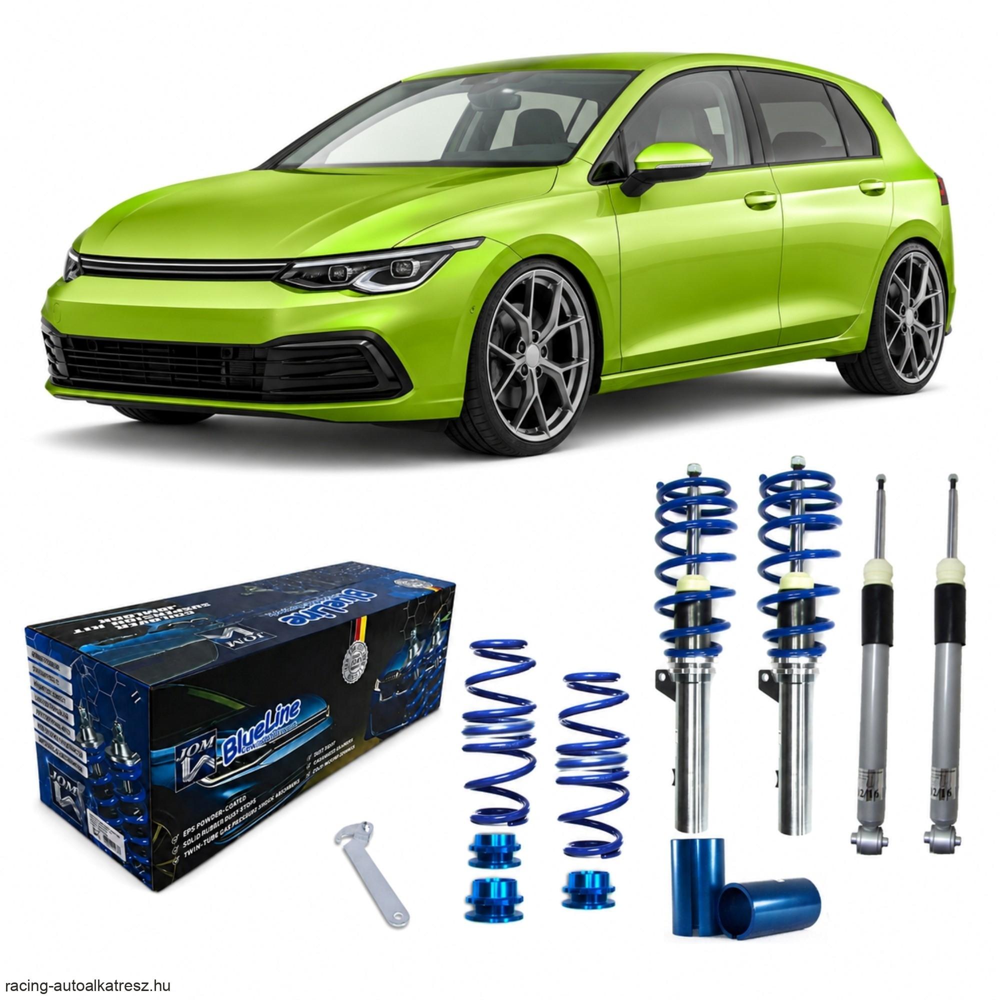 VW Golf 8 (CD) 2019- JOM BlueLine Állítható Magasságú Futómű