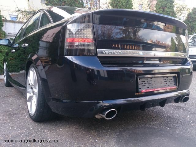 Opel Vectra C:2005-2008-ig (combihoz nemjó) hátsó diffuzoros lökhárító toldat