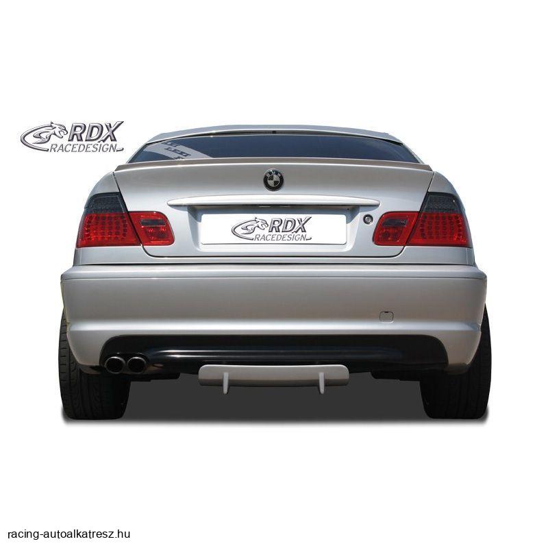 BMW  E46 1999-2007 lökhárítóba diffuzor (ezüst)